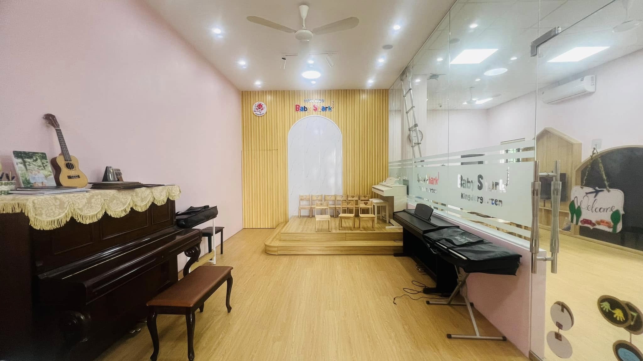 Nội thất biệt thự mini tại Ninh Bình - Khu vực lưu trữ được tối ưu theo nhu cầu sử dụng