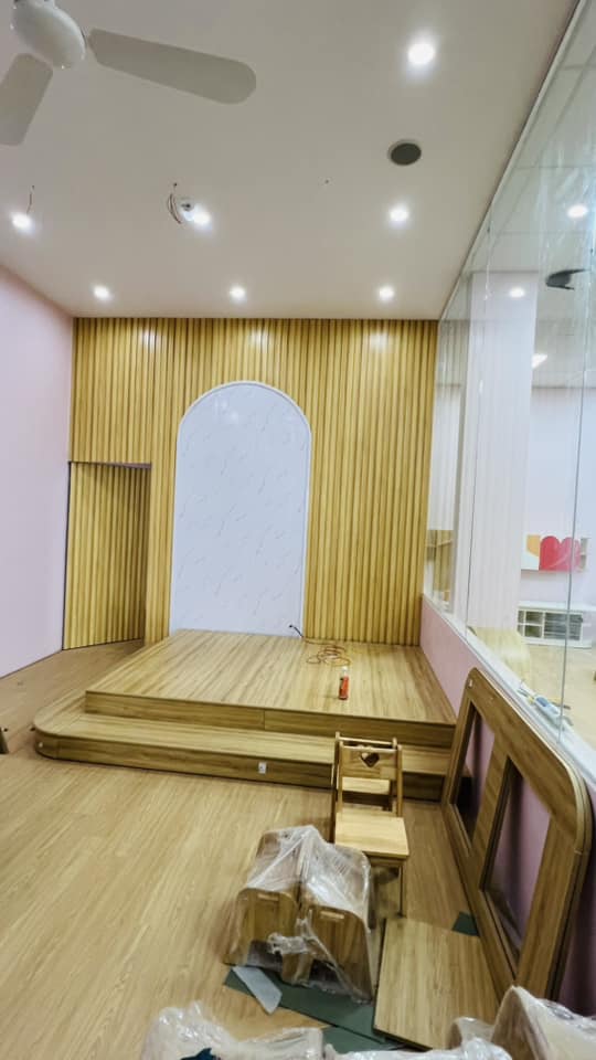 Sản xuất giường tủ đồng bộ phòng ngủ trẻ em - Hệ tủ được sản xuất theo kích thước thực tế