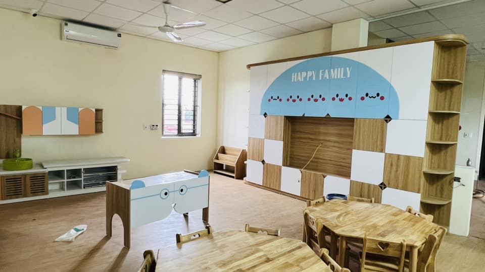 Sản xuất giường tủ đồng bộ phòng ngủ trẻ em