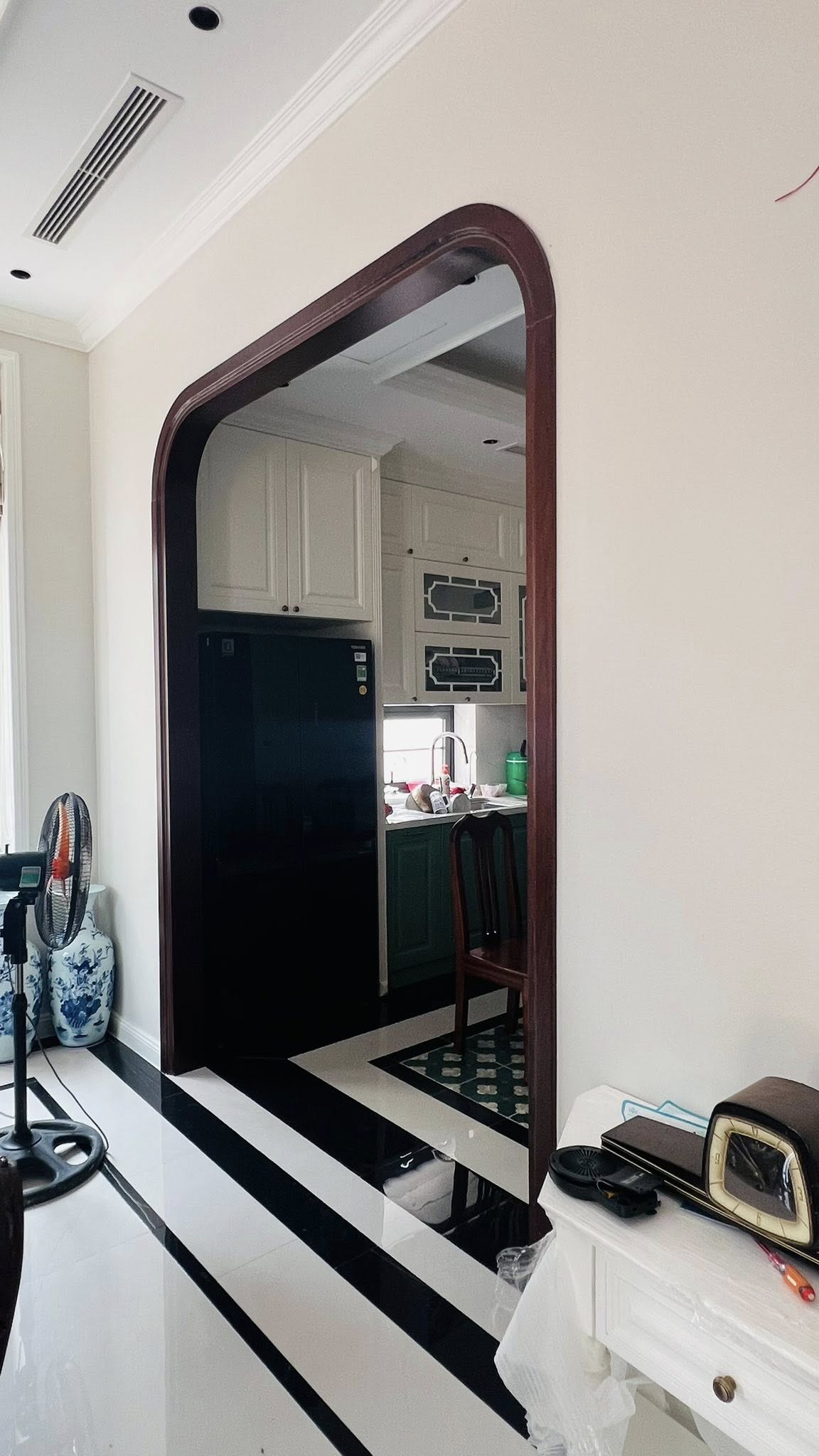 Nội thất căn hộ 3 phòng ngủ phong cách tối giản