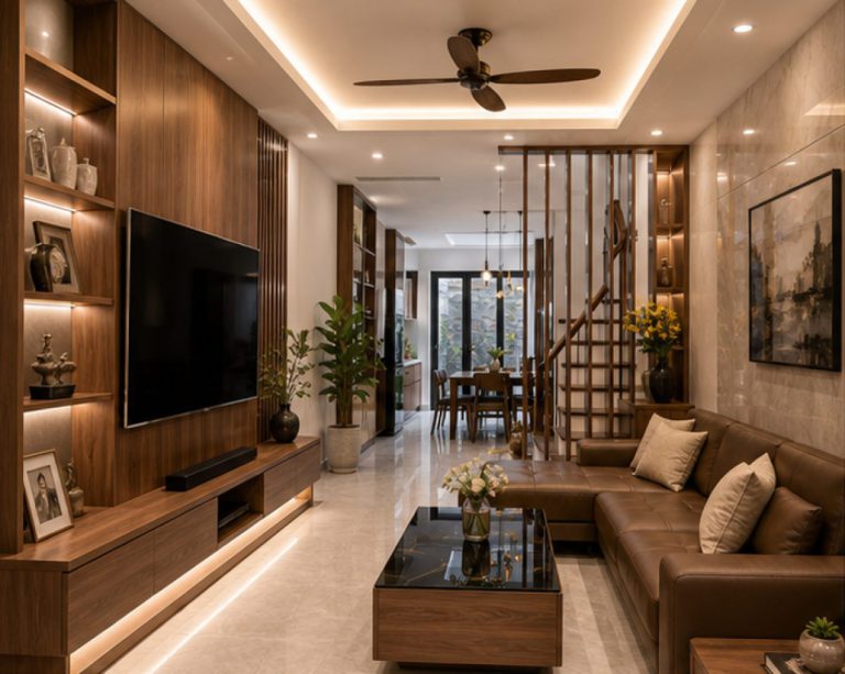 Hoàn thiện nội thất nhà phố 3 tầng Thanh Xuân