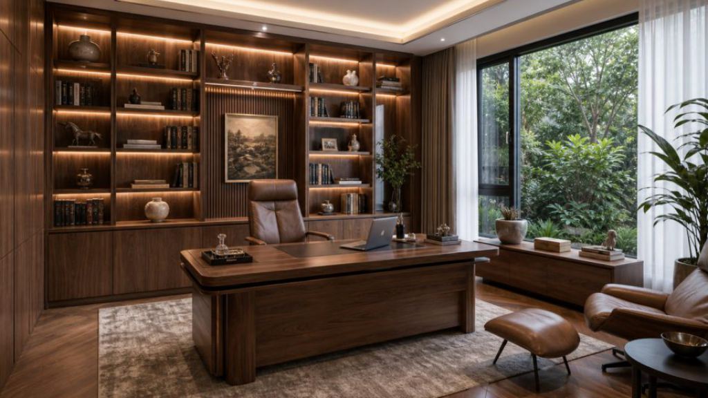 Ảnh phòng sinh hoạt chung biệt thự trong dự án Nội thất biệt thự mini tại Ninh Bình