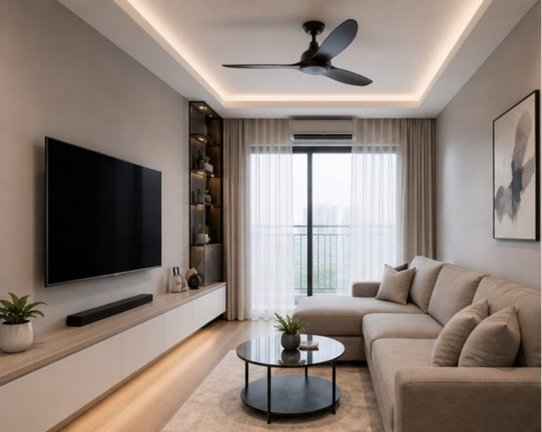 Nội thất chung cư 70m2 phong cách hiện đại