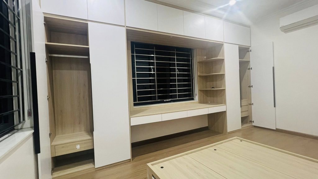 Ảnh chi tiết công trình Nội thất phòng ngủ master có bàn làm việc - góc 9