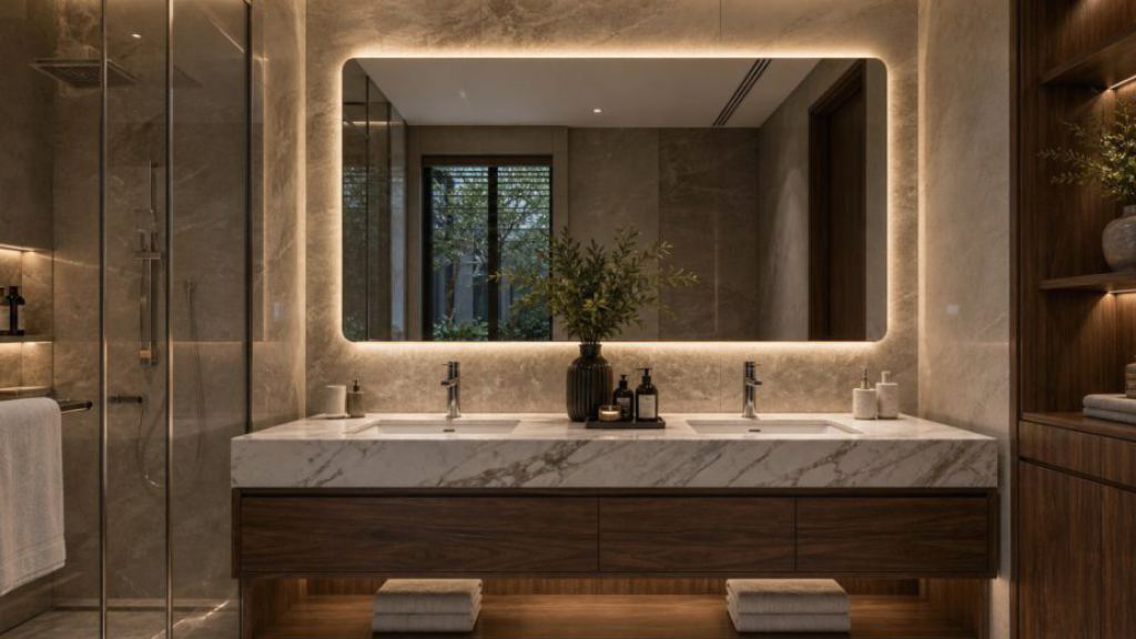 Ảnh phòng thay đồ biệt thự trong dự án Sản xuất tủ áo âm tường phòng ngủ Ninh Bình