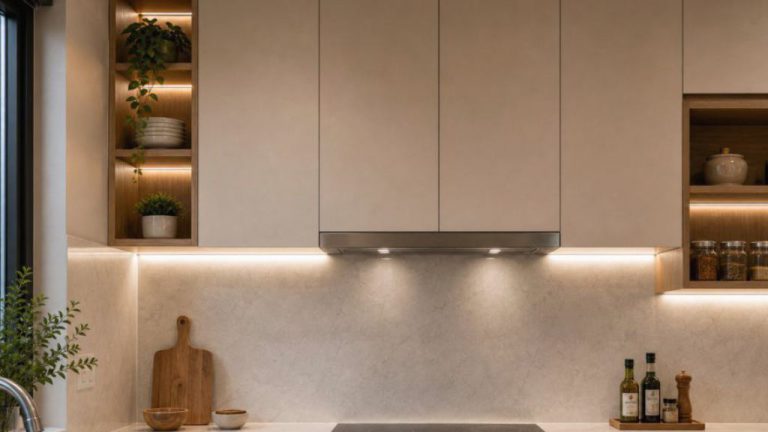 Chi tiết tủ bếp chữ U gỗ công nghiệp theo yêu cầu