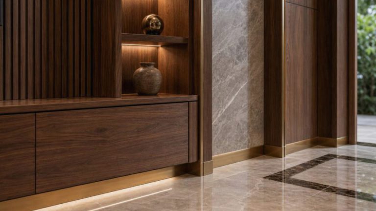 Tủ bếp chữ U nhà phố sau sản xuất và lắp đặt