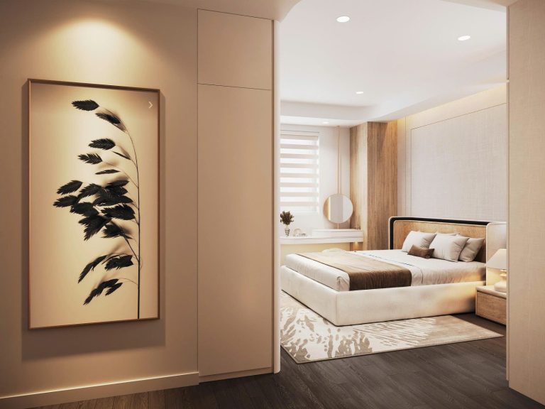 Thi công nội thất căn hộ cho gia đình trẻ
