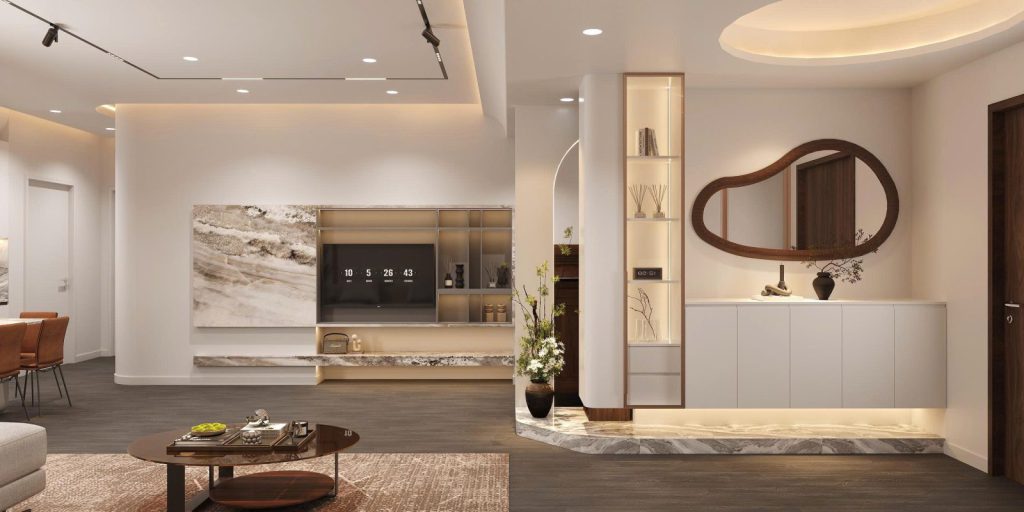 Ảnh góc lưu trữ 05 trong dự án Thi công nội thất căn hộ cho gia đình trẻ