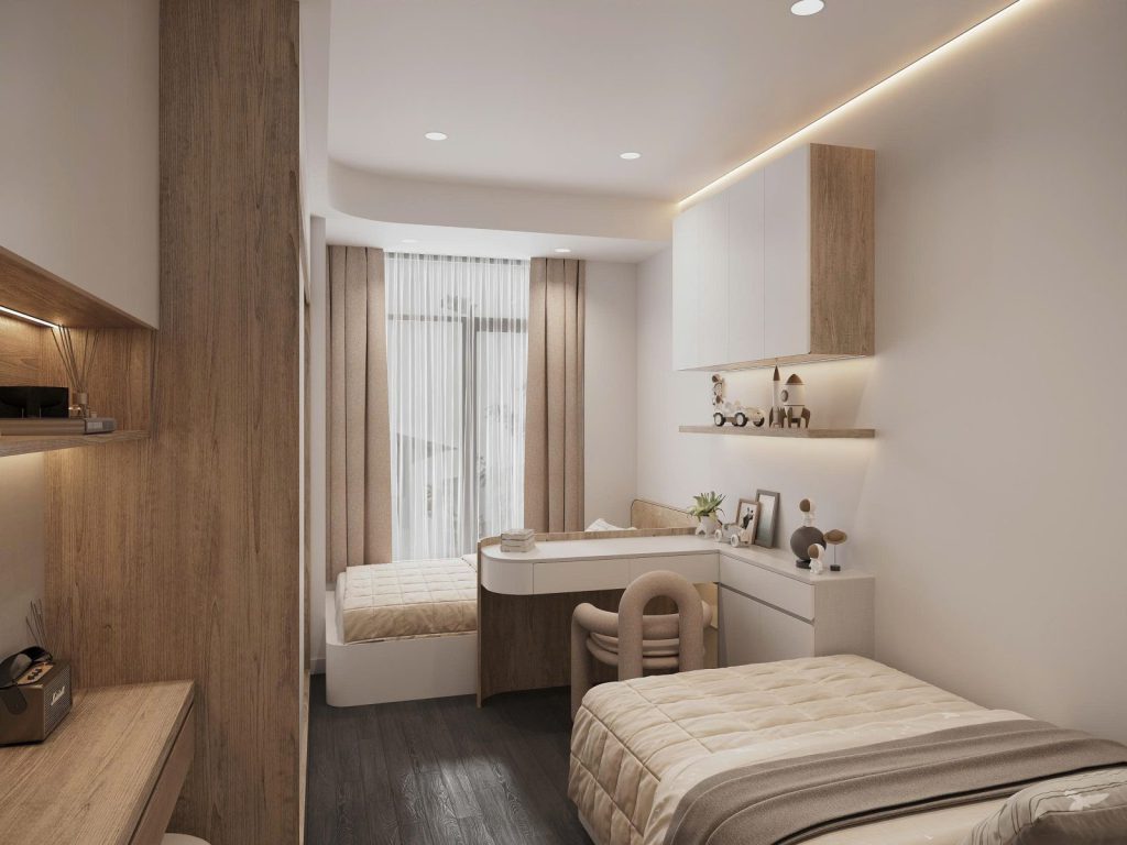 Ảnh góc sử dụng hằng ngày 09 trong dự án Thi công nội thất căn hộ cho gia đình trẻ