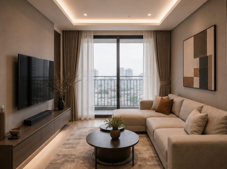 Thi công nội thất căn hộ cho thuê cao cấp