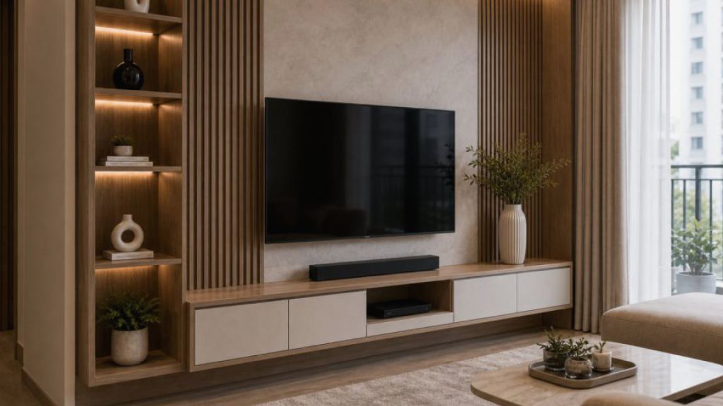 Ảnh tủ giặt lưu trữ studio trong dự án Thi công nội thất căn hộ studio Cầu Giấy