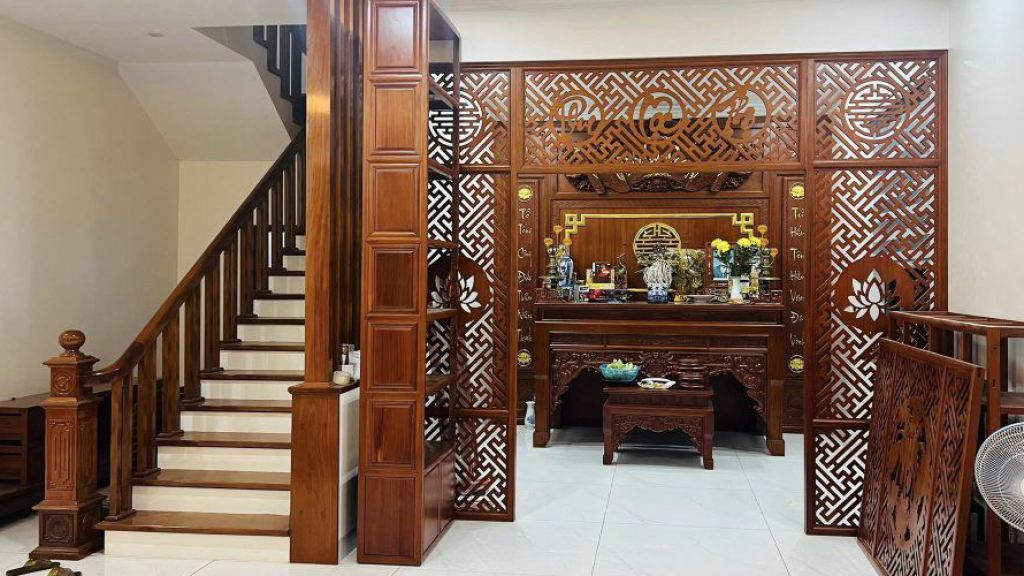 Ảnh góc lưu trữ 05 trong dự án Thi công nội thất gỗ nhà phố Cát Thành
