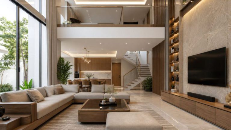 Thi công trọn gói nội thất nhà mới xây - hoàn thiện nội thất trọn gói