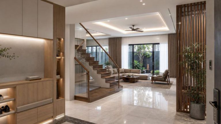 Thi công trọn gói nội thất nhà mới xây - hoàn thiện nội thất trọn gói