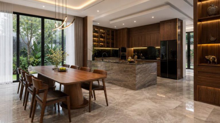 Thi công trọn gói nội thất nhà mới xây ảnh hoàn thiện cuối